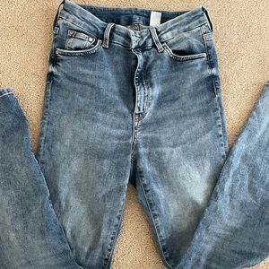 H&M skinny high rise jeans LIKE NEW